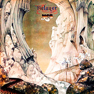 Roger Dean - cover di Relayer degli Yes - front
