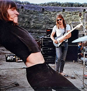Pink Floyd: lavorazione di Live at Pompei